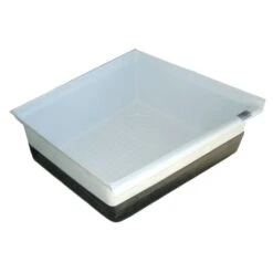 Icon 24" X 23" X 10" Polar White Shower Corner Pan