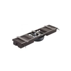 Lippert Components Standard Double Underchassis Storage Container W/ Spare Tire Carrier