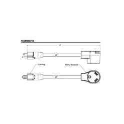 TRC 15 Amp M To 30 F Adapter