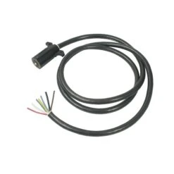 Pollak Replacement 7 Way Blade Style Pre Wired 8' Long Trailer Connector