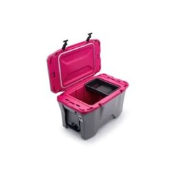 Camco Currituck 50 Quart Gray/Magenta Cooler