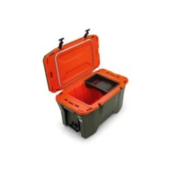 Camco Currituck 50 Quart Olive/Orange Cooler
