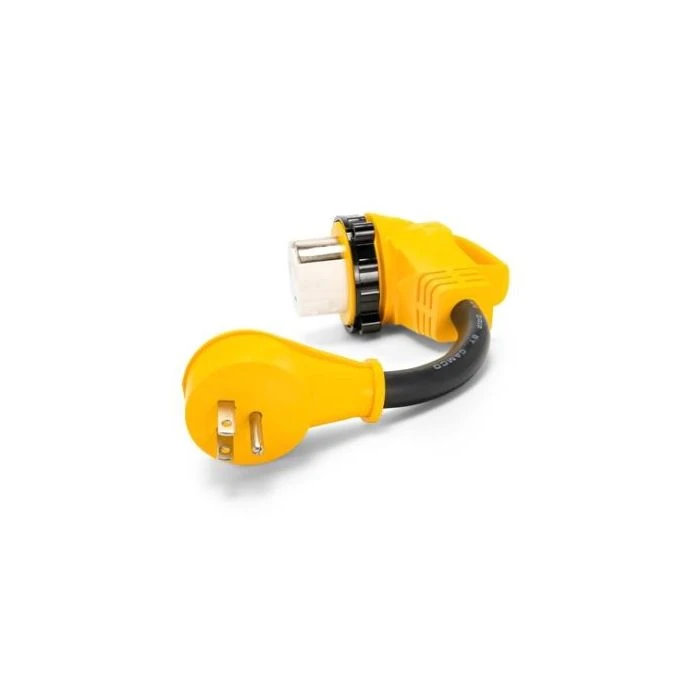 Camco 15 To 50 Amp Locking Adapter 1 Camco 15 To 50 Amp Locking Adapter