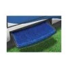 Prest-O-Fit Imperial Blue 22" Wraparound Radius RV Step Rug