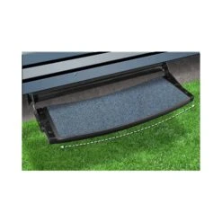 Prest-O-Fit Atlantic Blue 22" Outrigger Radius RV Step Rug