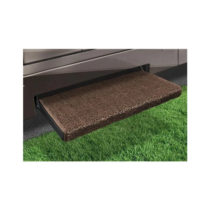 Prest-O-Fit Espresso 23" Jumbo Wraparound RV Step Rug 1 Prest-O-Fit Espresso 23" Jumbo Wraparound RV Step Rug