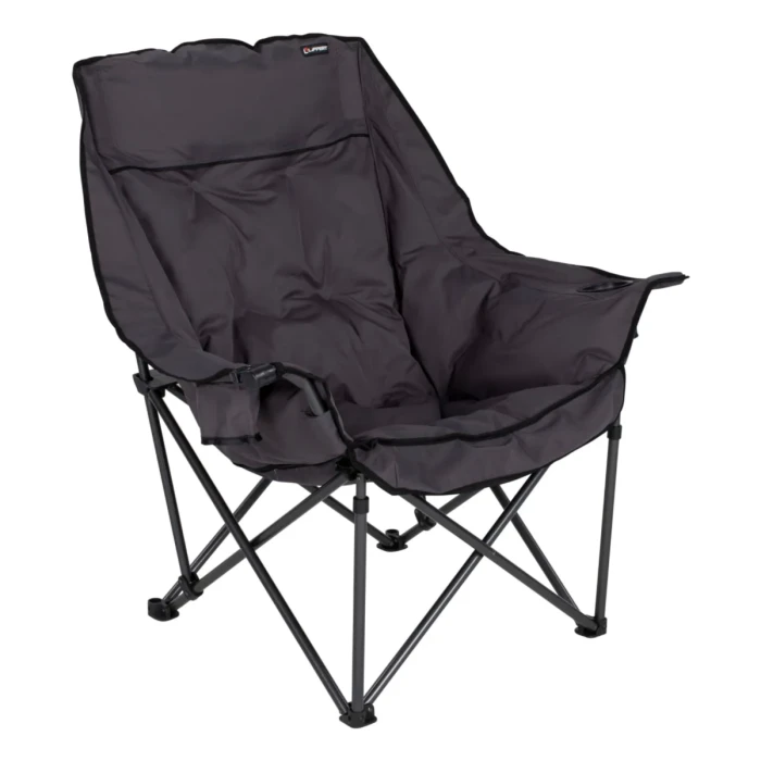 Lippert Components Big Bear Camping Chair - Dark Gray 1 Lippert Components Big Bear Camping Chair - Dark Gray