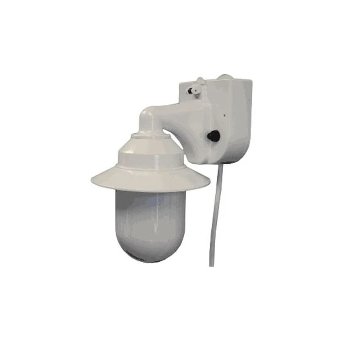 Polymer White Portable RV Wall Lantern Porch Light 1 Polymer White Portable RV Wall Lantern Porch Light