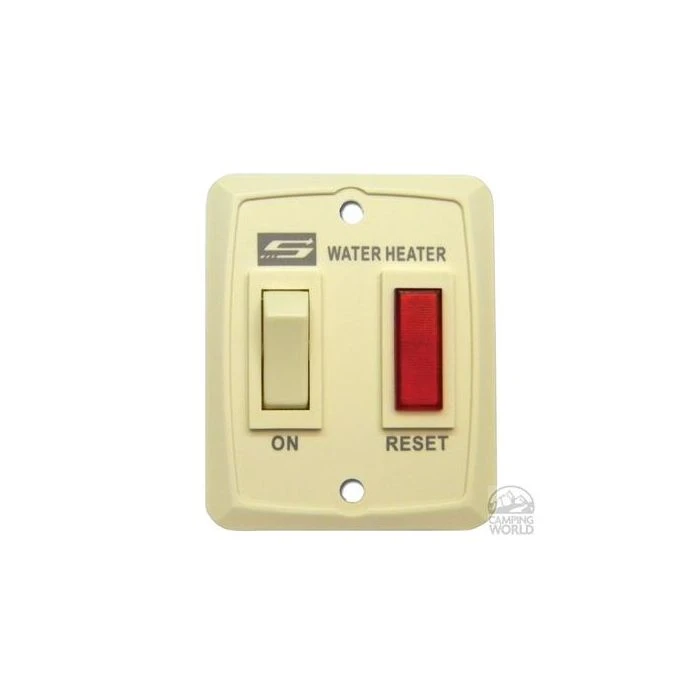 Suburban Water Heater Off White Wall Plate Switch Assembly 1 Suburban Water Heater Off White Wall Plate Switch Assembly