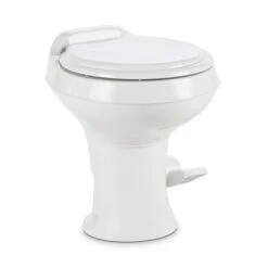 Dometic 300 Series Standard Profile White RV Toilet