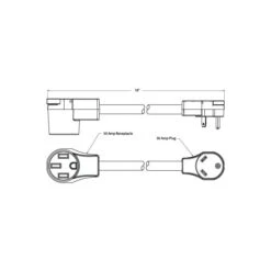 TRC 30 Amp M To 50 Amp F Adapter