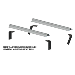 PullRite Traditional Series 16K & 20K Universal Mounting Kit For Chevrolet/GMC, Dodge & Ford (6-1/2' Short Beds)
