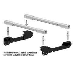 PullRite Traditional Series SuperRail 16K & 20K Mounting Kit For 1997-2003 Ford F150 Trucks