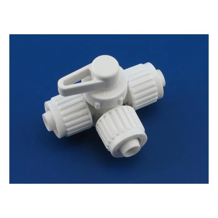 Flair-It 1/2" Three Way Water Shut Off Valve 1 Flair-It 1/2" Three Way Water Shut Off Valve