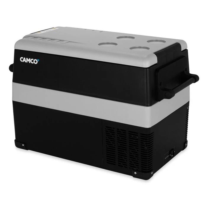 Camco CAM-450 Portable Refrigerator, AC 110V / DC 12V Compact Fridge / Freezer, 45-Liter 1 Camco CAM-450 Portable Refrigerator, AC 110V / DC 12V Compact Fridge / Freezer, 45-Liter