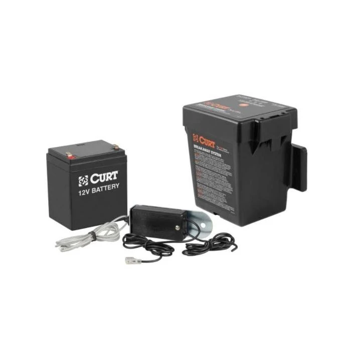 Curt Trailer Push To Test Breakaway System Kit 1 Curt Trailer Push To Test Breakaway System Kit