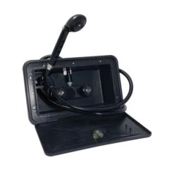 Phoenix Black Exterior Shower Kit