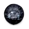 Camco Life Is Better At The Campsite Black Vinyl 29" RV Camper Sunset Design Spare Tire Cover