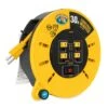Camco Power Grip 30-Foot Extension Cord Reel W/ USB Charging Ports