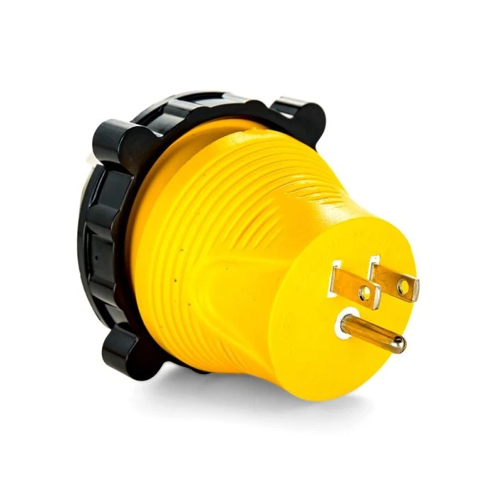 Camco 15A-50A RV Locking PowerGrip Adapter 1 Camco 15A-50A RV Locking PowerGrip Adapter