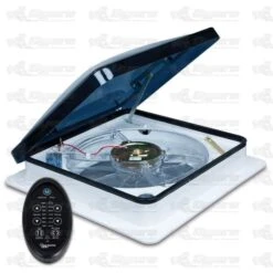 Fan-Tastic Vent Fan 7350 Series Smoke Dome Off White Garnish Remote Controlled