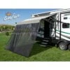 Carefree Black EZ ZipBlocker RV Awning Roller Tube 10' X 9' Drop Sun Shade