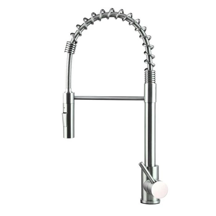 Lippert Components SS Flow-Max Deck Mount Pull Down Spout Single Lever Kitchen Faucet 1 Lippert Components SS Flow-Max Deck Mount Pull Down Spout Single Lever Kitchen Faucet