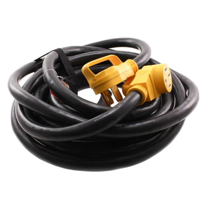 Camco 50 AMP 30' Power Grip Extension Cord With Handles 1 Camco 50 AMP 30' Power Grip Extension Cord With Handles