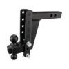 BulletProof Hitches™ 2" Heavy Duty 8" Drop/Rise Ball Mount Hitch