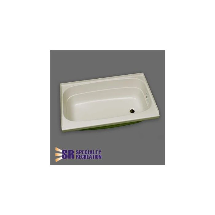 Specialty Recreation 24" X 38" RH White Bathtub 1 Specialty Recreation 24" X 38" RH White Bathtub