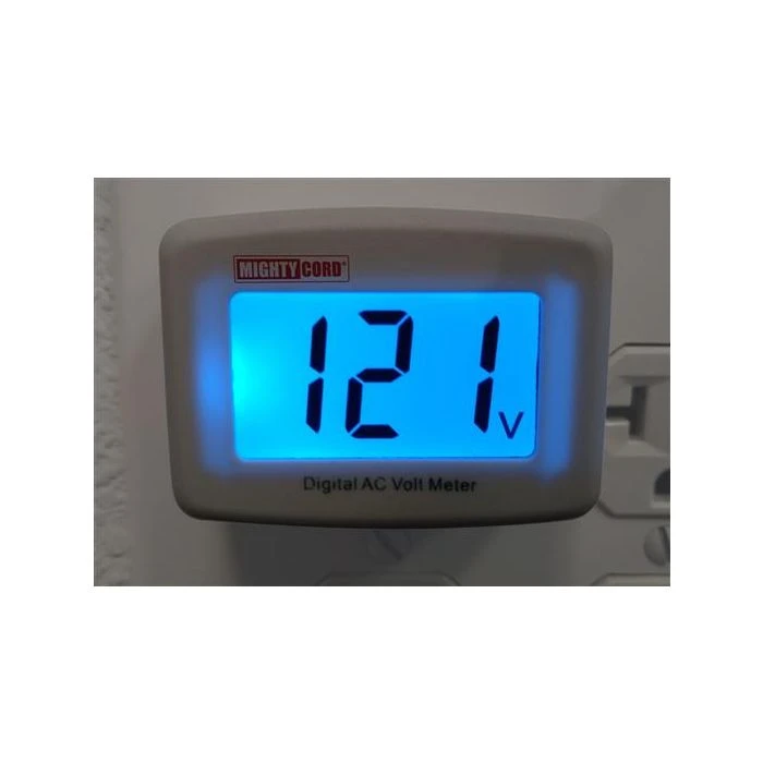 Mighty Cord Digital AC Volt Meter 1 Mighty Cord Digital AC Volt Meter