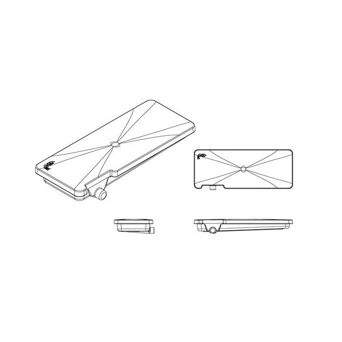 Waste Holding Tank Alpha Systems24"L X 63"W X 7" D 1 Waste Holding Tank Alpha Systems24"L X 63"W X 7" D