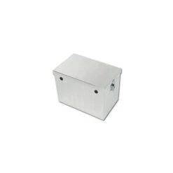 Tow-Rax 14" Aluminum Battery Box With Polished Finish