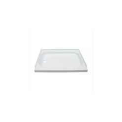 Lippert Components Better Bath 24" X 40" Parchment Left Hand Center Drain Shower Pan