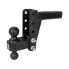BulletProof Hitches™ 2" Medium Duty 4" Drop/Rise Ball Mount Hitch