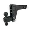 BulletProof Hitches™ 2-1/2" Medium Duty 4" Drop/Rise Ball Mount Hitch