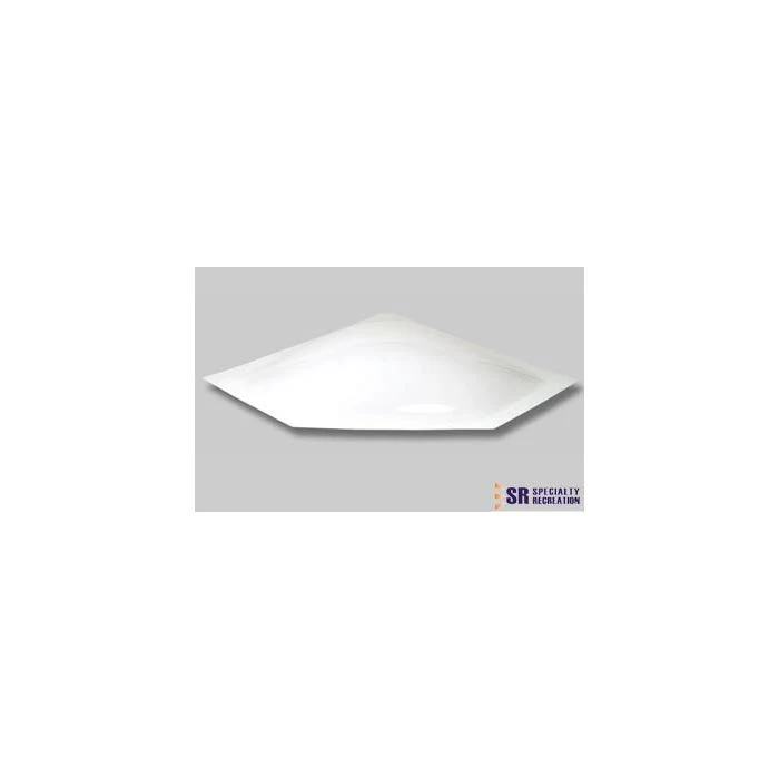 Specialty Recreation 30" X 13" White Neo Angle Skylight 1 Specialty Recreation 30" X 13" White Neo Angle Skylight