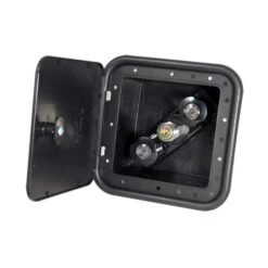 Phoenix Faucets Exterior Spray Port Outlet Box In Black