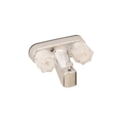 Empire Brass Company Chrome Tub/Shower Diverter With Clear Knobs